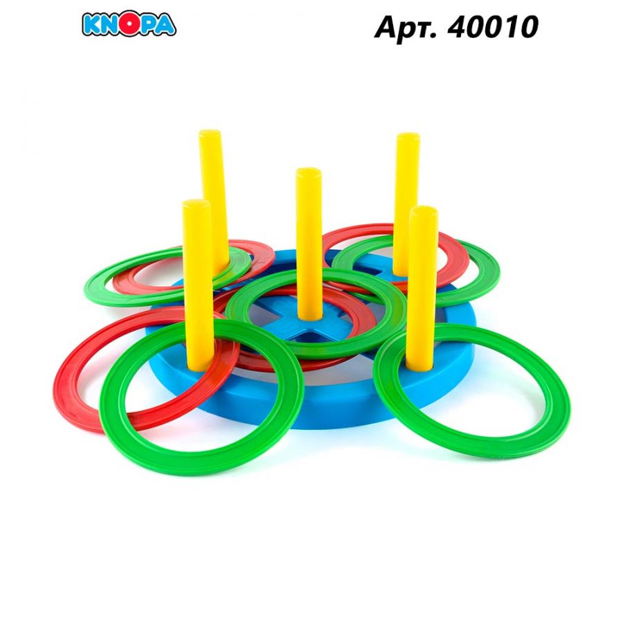 Игра 2 в 1 (Кольцеброс + Поймай шарик)