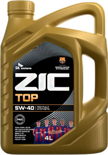 ZIC TOP А3/В4 5W-40, 4л