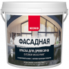 Краска Фасадная для Древесины Neomid Exterior Wood Paint 0.9л Горький Шоколад Эластичная, Акриловая, Матовая.*