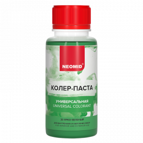 Колер-Паста Neomid 100мл Ярко-Зеленый Универсальная / Неомид.
