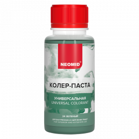 Колер-Паста Neomid 100мл Зеленый Универсальная / Неомид.*
