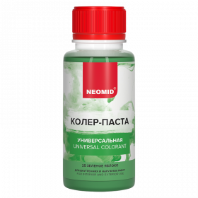 Колер-Паста Neomid 100мл Зеленое Яблоко Универсальная / Неомид.*