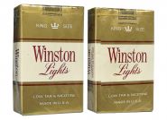 Сигареты — Winston Lights. Made in USA 80-90х. Premium. Редкие. Оригинал