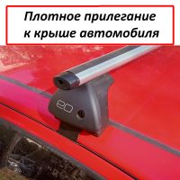 Багажник на крышу Toyota Auris (E150) (2006-2012), ЕД, аэродинамические дуги