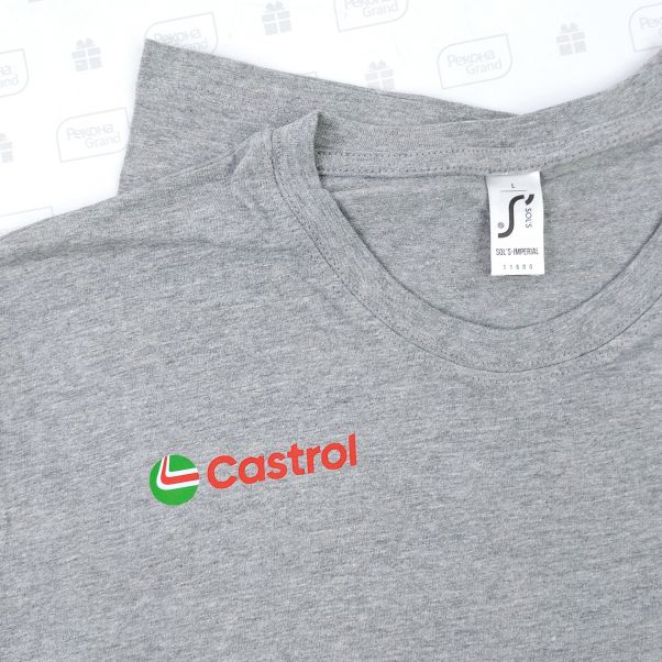 Футболки Sols с логотипом Castrol