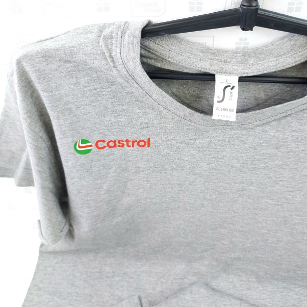 Футболки Sols с логотипом Castrol