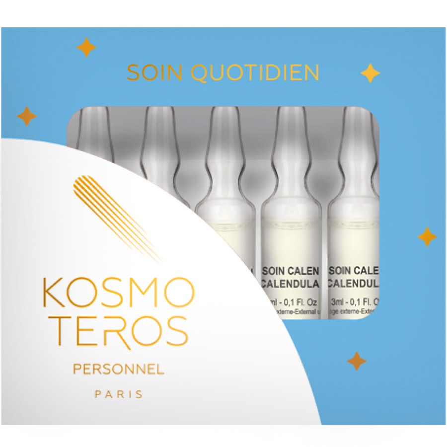 Стимулирующая сыворотка Calendula care (Календула Кэа) с пептидами зверобоя Kosmoteros (Космотерос) 5x3мл