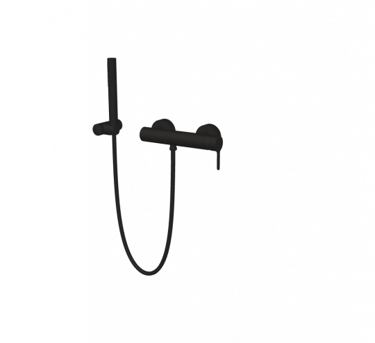 Смеситель внешнего монтажа с душевым комплектом Fima carlo frattini Snap F3115 схема 4