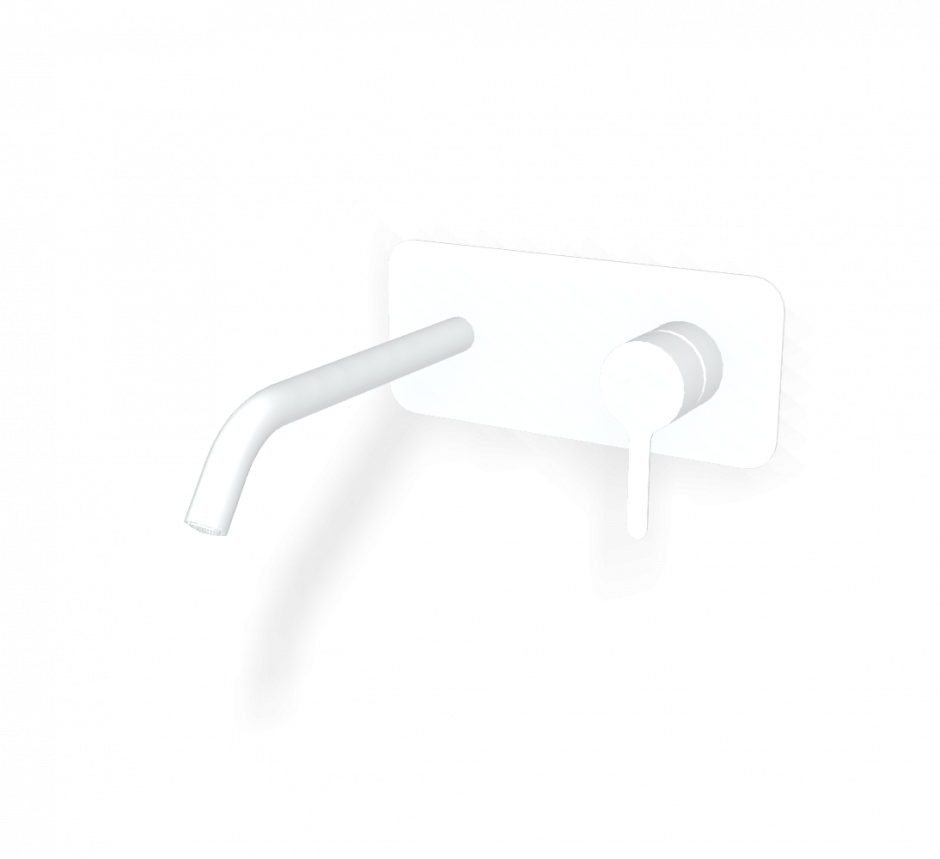 Cмеситель для раковины для настенного монтажа Fima carlo frattini Snap F3121WLX5 излив 200мм ФОТО