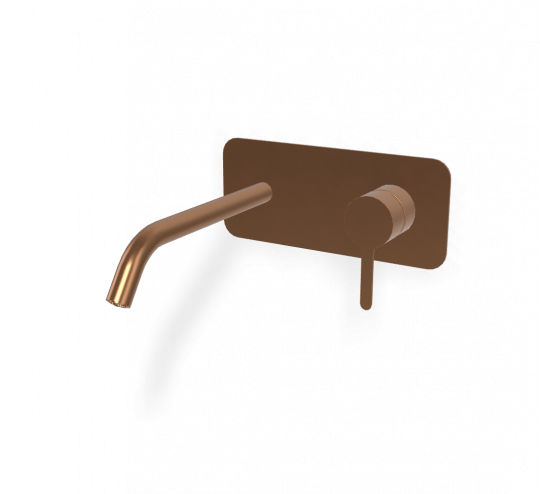 Cмеситель для раковины для настенного монтажа Fima carlo frattini Snap F3121WLX5 излив 200мм схема 10