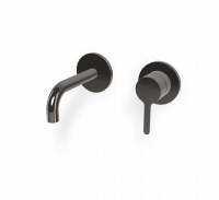 Cмеситель для раковины для настенного монтажа Fima carlo frattini Snap F3121WSX9 излив 120мм схема 5