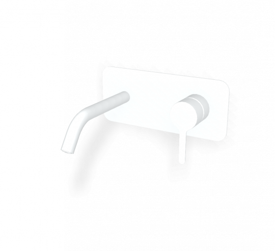 Cмеситель для раковины для настенного монтажа Fima carlo frattini Snap F3121WX5 излив 150мм схема 3