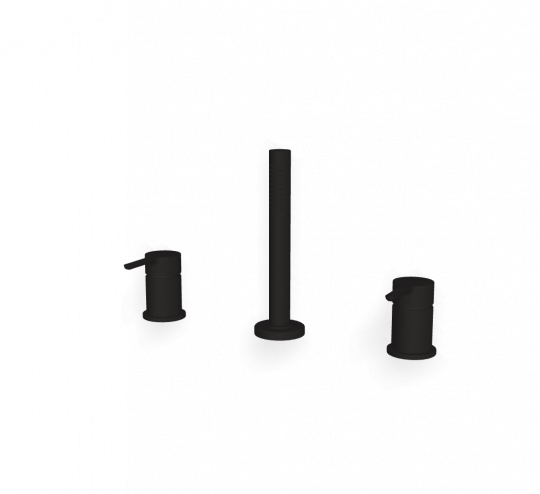 Смеситель на борт ванны без излива Fima carlo frattini Snap F3124/1N схема 5