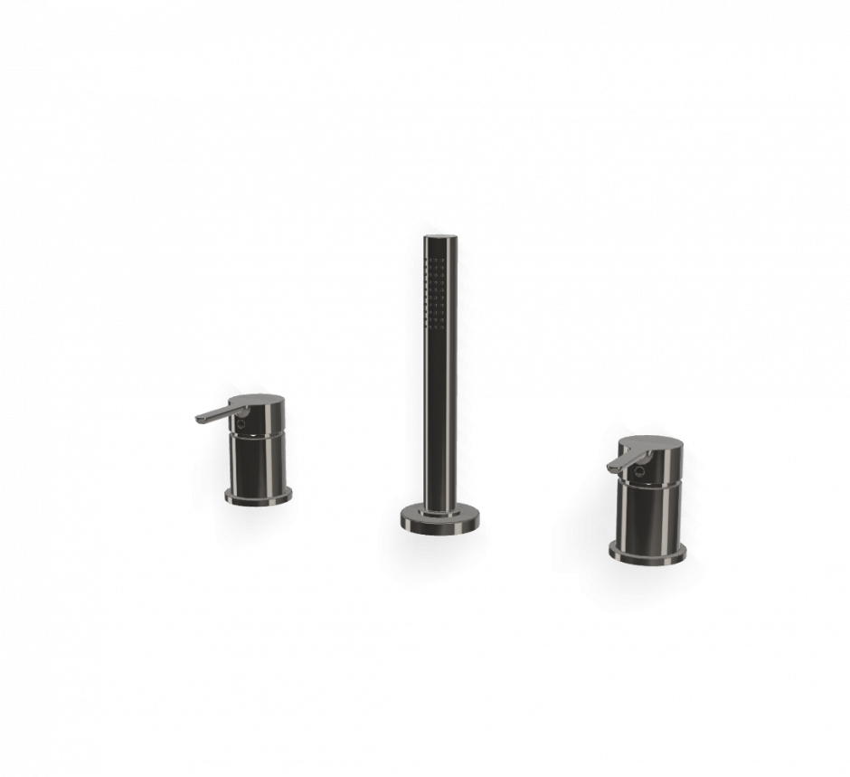 Смеситель на борт ванны без излива Fima carlo frattini Snap F3124/1N ФОТО