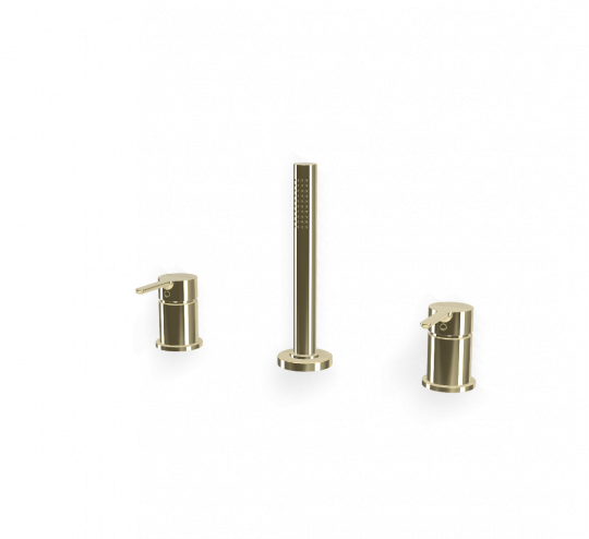 Смеситель на борт ванны без излива Fima carlo frattini Snap F3124/1N схема 8