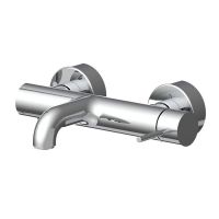 Fima carlo frattini Spillo up смеситель внешнего монтажа с изливом F3034/1N схема 1