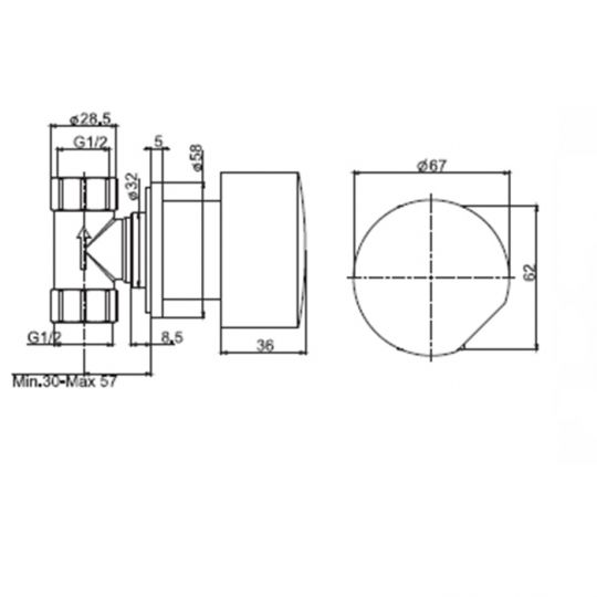 Вращающийся смеситель на борт ванны Fima carlo frattini So F3183/1 схема 2 Вращающийся смеситель на борт ванны Fima carlo frattini So F3183/1 схема 2