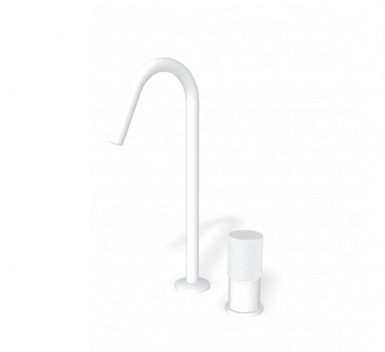 Fima carlo frattini Spillo Tech смеситель для раковины с вращающимся изливом 125мм  F3271TNC схема 2