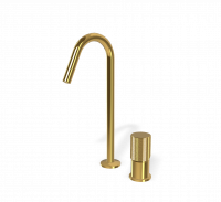 Fima carlo frattini Spillo Tech смеситель для раковины с вращающимся изливом 125мм  F3271TNC схема 3