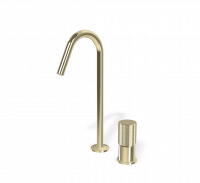 Fima carlo frattini Spillo Tech смеситель для раковины с вращающимся изливом 125мм  F3271TNC схема 9