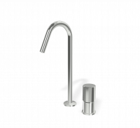 Fima carlo frattini Spillo Tech смеситель для раковины с вращающимся изливом 125мм  F3271TNC схема 13