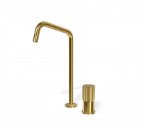 Fima carlo frattini Spillo Tech смеситель для раковины с вращающимся изливом 160мм F3271TNDG схема 4