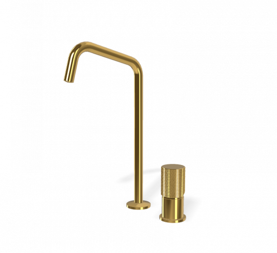 Fima carlo frattini Spillo Tech смеситель для раковины с вращающимся изливом 160мм F3271TNDG схема 4