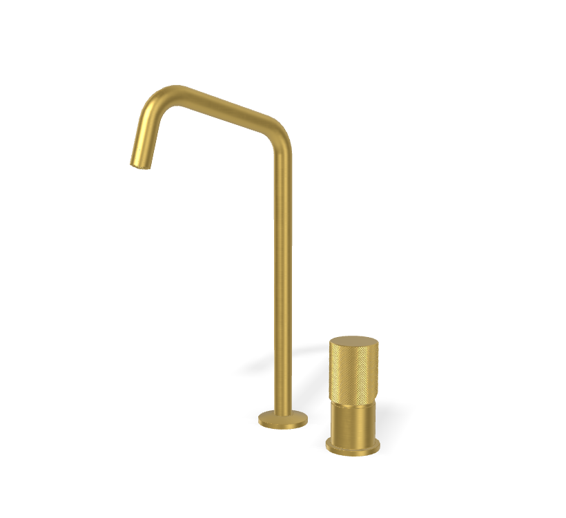 Fima carlo frattini Spillo Tech смеситель для раковины с вращающимся изливом 160мм F3271TNDG ФОТО