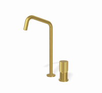 Fima carlo frattini Spillo Tech смеситель для раковины с вращающимся изливом 160мм F3271TNDG схема 5