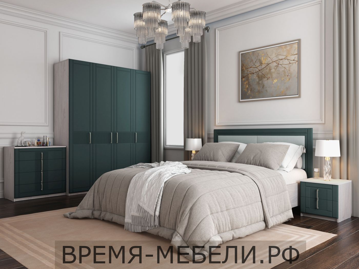 Кровать Андрэа 1200ПМ