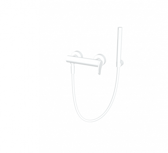 Смеситель внешнего монтажа с душевым комплектом Fima carlo frattini Flo F3805 схема 2 Смеситель внешнего монтажа с душевым комплектом Fima carlo frattini Flo F3805 схема 2