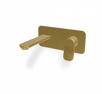 Смеситель для раковины настенный Fima carlo frattini Flo F3821WX5 излив 150мм схема 5