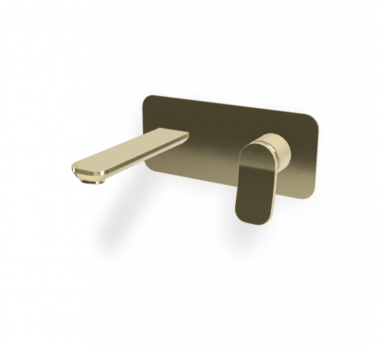 Смеситель для раковины настенный Fima carlo frattini Flo F3821WX5 излив 150мм схема 10