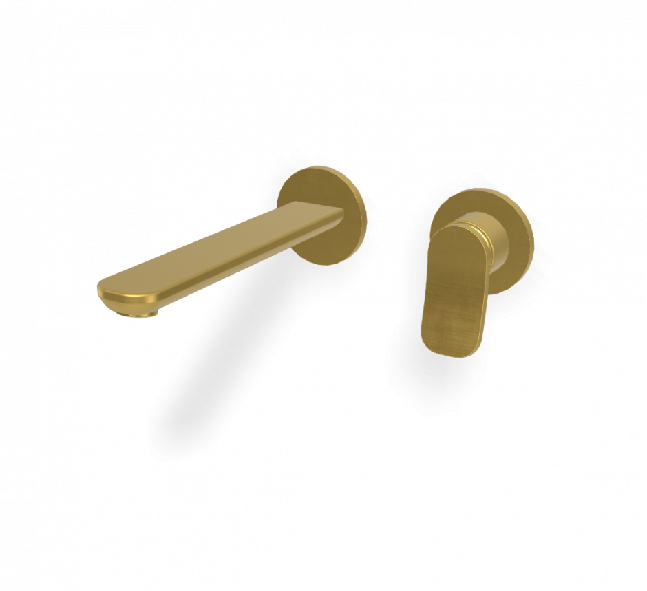 Настенный смеситель для раковины Fima carlo frattini Flo F3821WLX8 излив 200мм ФОТО