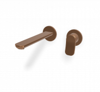 Настенный смеситель для раковины Fima carlo frattini Flo F3821WLX8 излив 200мм схема 13