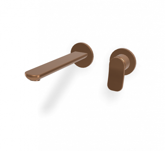 Настенный смеситель для раковины Fima carlo frattini Flo F3821WLX8 излив 200мм схема 13