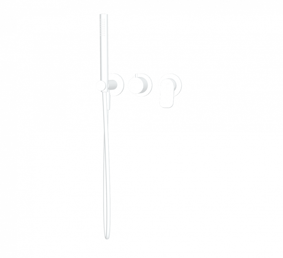 Встроенный смеситель с душевым комплектом Fima carlo frattini Flo F3819WX8 ФОТО