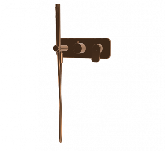 Встроенный смеситель с душевым комплектом Fima carlo frattini Flo F3819WX2 схема 12