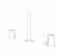 Смеситель к борту ванны Fima carlo frattini Flo F3814/1N схема 3