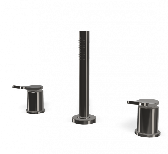 Смеситель к борту ванны Fima carlo frattini Flo F3814/1N схема 8