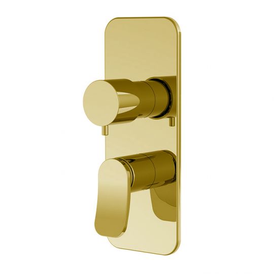 Встроенный смеситель с переключателем на 2/3 источника Fima carlo frattini Flo F3809X6 схема 4