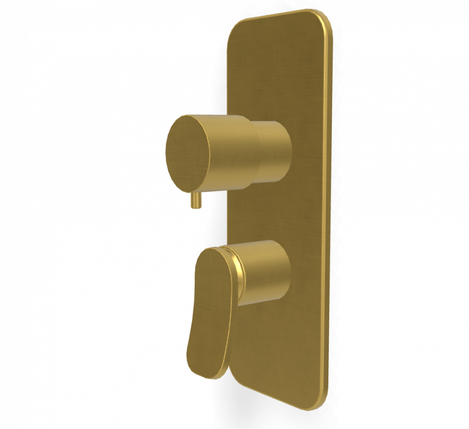 Встроенный смеситель с переключателем на 2/3 источника Fima carlo frattini Flo F3809X6 ФОТО