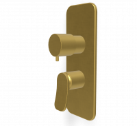 Встроенный смеситель с переключателем на 2/3 источника Fima carlo frattini Flo F3809X6 схема 5