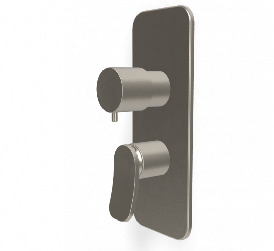 Встроенный смеситель с переключателем на 2/3 источника Fima carlo frattini Flo F3809X6 схема 6