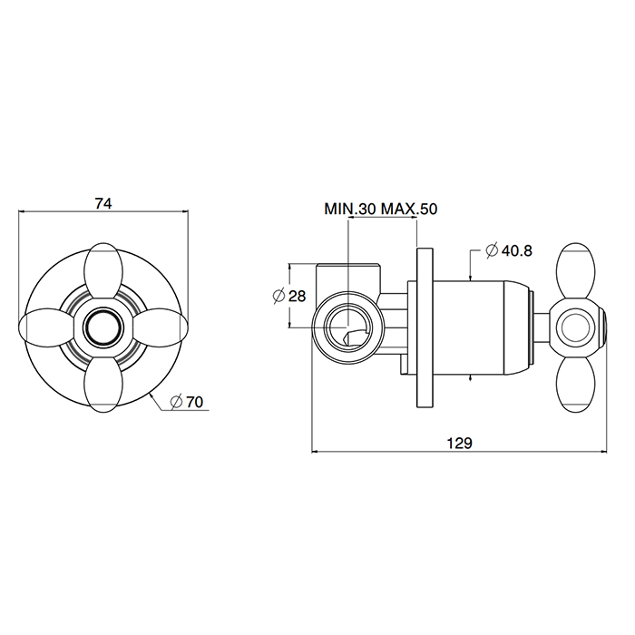 Fima carlo frattini Olivia переключатель на 2 источника F5033/2 ФОТО