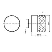 Запорный вентиль 1/2 в разных отделках Fima carlo frattini F5613/1 схема 4