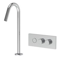 Смеситель для раковины настенный с изливом для столешницы Fima carlo frattini Switch ON F5951C схема 1