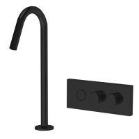 Смеситель для раковины настенный с изливом для столешницы Fima carlo frattini Switch ON F5951C схема 12