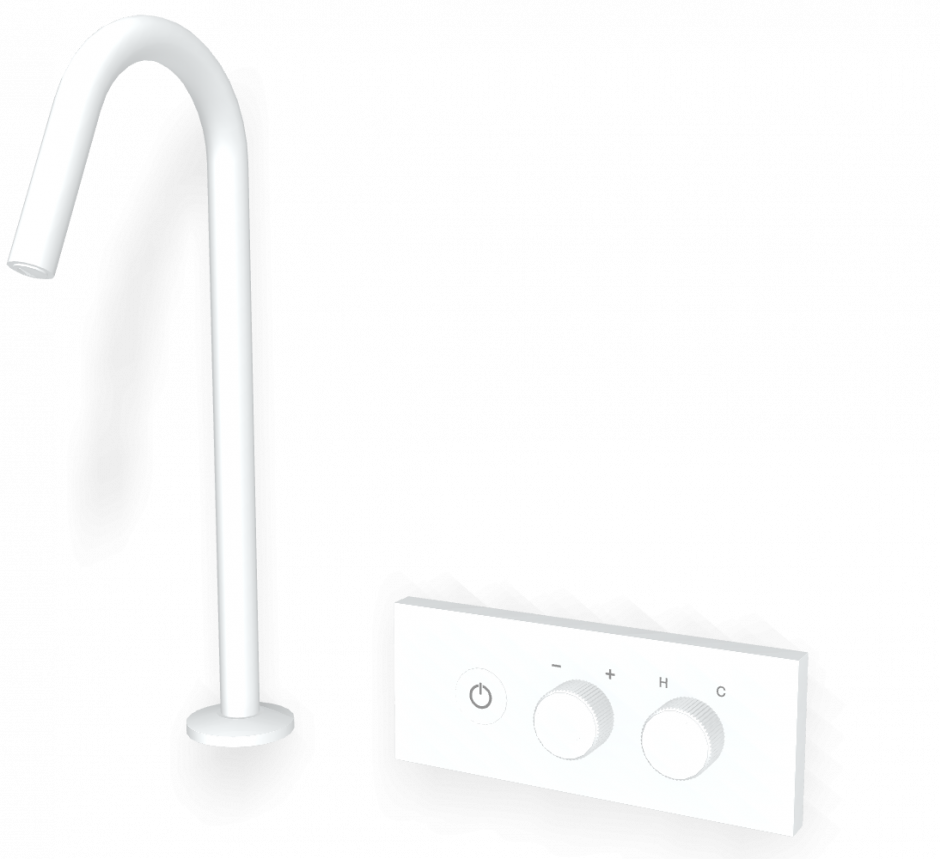 Смеситель для раковины настенный с изливом для столешницы Fima carlo frattini Switch ON F5951C ФОТО