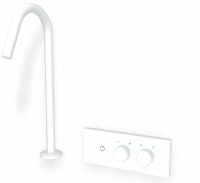 Смеситель для раковины настенный с изливом для столешницы Fima carlo frattini Switch ON F5951C схема 2